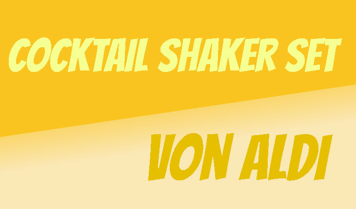 ALDI Cocktail Shaker