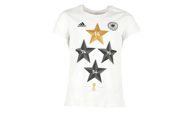 Adidas 4-Sterne-T-Shirt