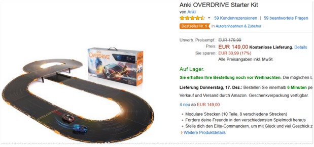 Anki Overdrive Starter Kit