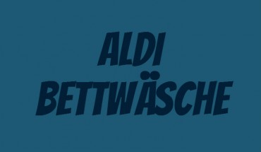 ALDI Bettwäsche