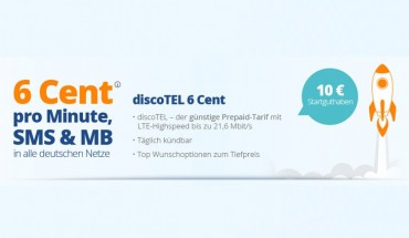 discoTEL Prepaid-Tarif