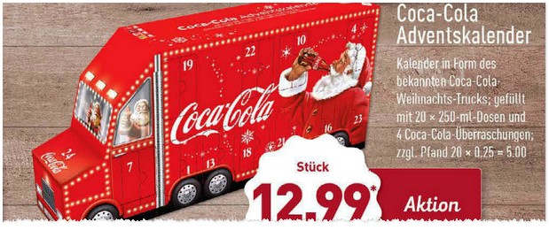 Coca Cola Adventskalender