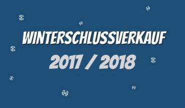 Winterschlussverkauf 2017/2018